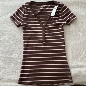 Hollister Short-Sleeve Henley
